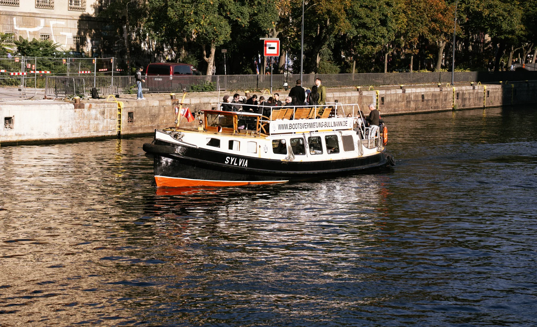MS Sylvia von außen