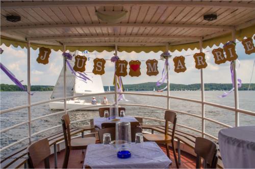 Hochzeit auf dem Schiff 