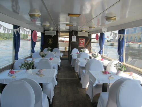 Hochzeit auf der MS Saga