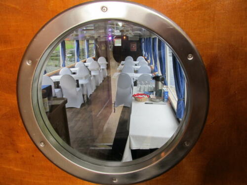 Blick in den Salon MS Saga