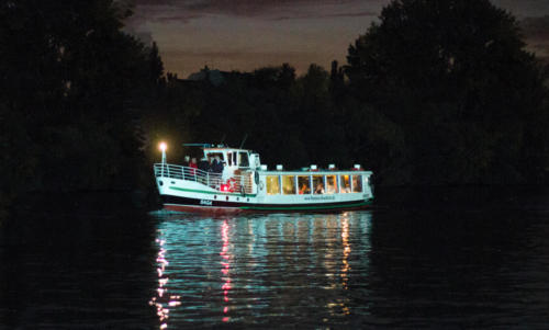 Abendfahrt auf der MS Saga 